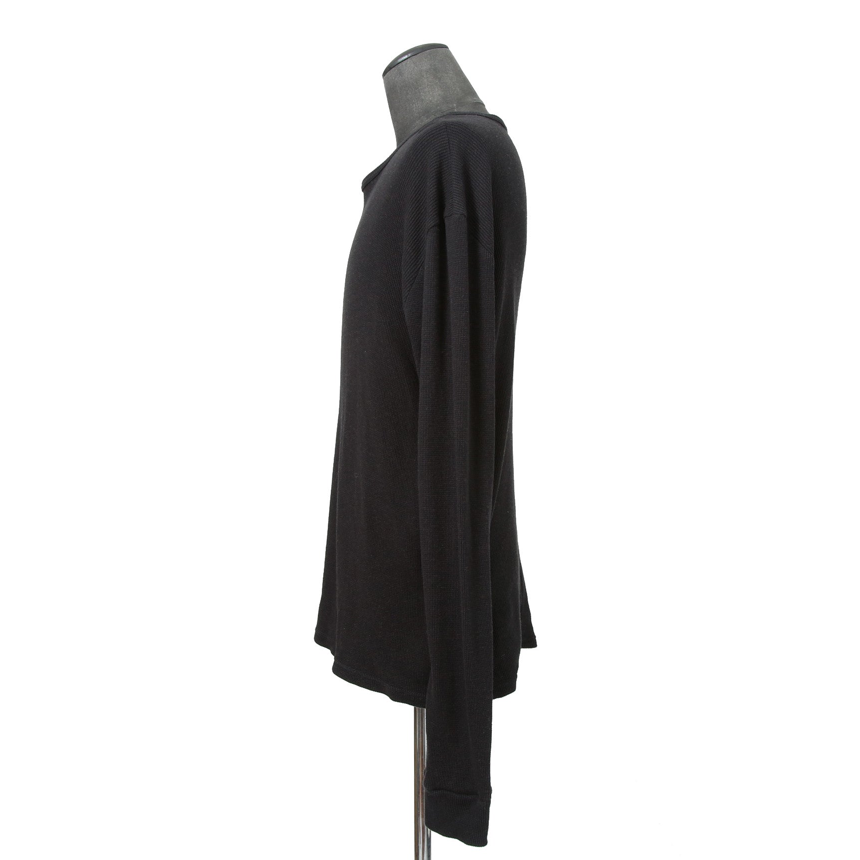 A.F ARTEFACT アーティファクト / LOOM別注 REGULAR FIT TOP / RIB KNIT JERSEY / size 1 (BLACK)