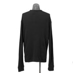 A.F ARTEFACT アーティファクト / LOOM別注 REGULAR FIT TOP / RIB KNIT JERSEY / size 1 (BLACK)