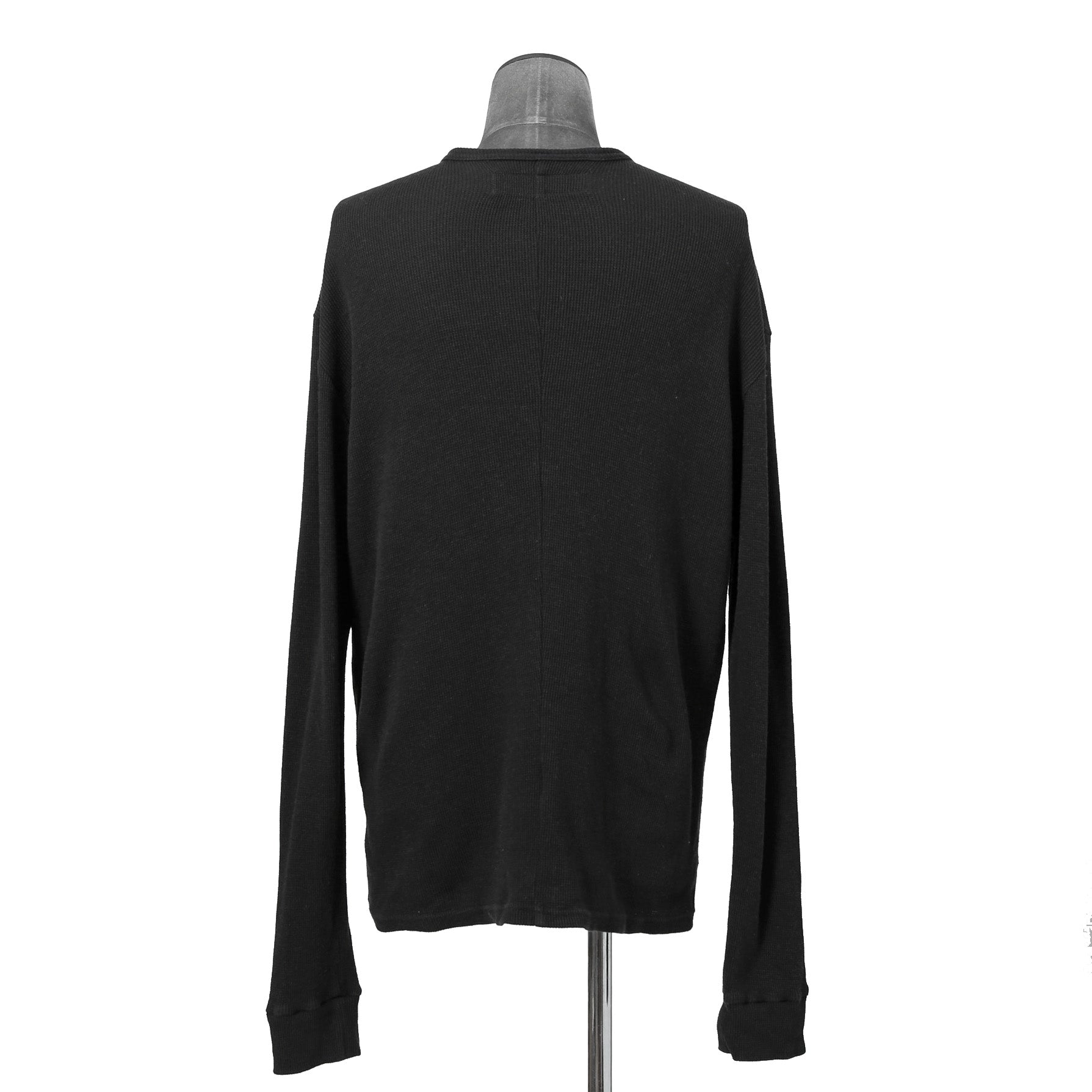 A.F ARTEFACT アーティファクト / LOOM別注 REGULAR FIT TOP / RIB KNIT JERSEY / size 1 (BLACK)