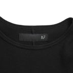 A.F ARTEFACT アーティファクト / LOOM別注 REGULAR FIT TOP / RIB KNIT JERSEY / size 1 (BLACK)