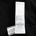 Y's for men ワイズフォーメン / LOGO PRINT 長袖 Tシャツ / size 3 BLACK
