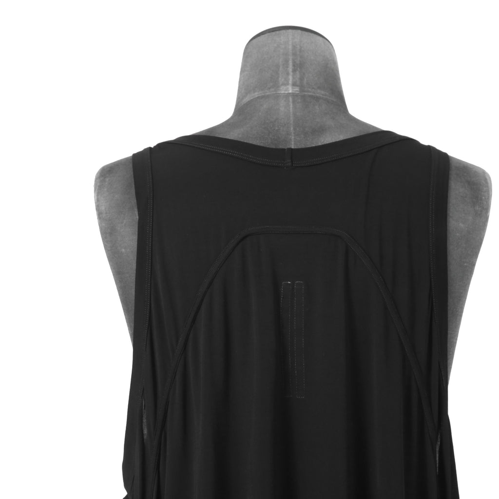 美品 Rick Owens リック オウエンス / 2024SS Oversized Lido Tank Top / RR01D3100-HBZ / size S (BLACK)