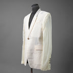 RICK OWENS リックオウエンス / 22SS 美品 / FOGACHINE / Soft Woven Blazer / セミシアージャケット / RU01B1724-OR / size 48 (NATURAL)