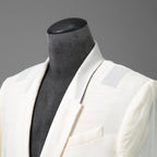 RICK OWENS リックオウエンス / 22SS 美品 / FOGACHINE / Soft Woven Blazer / セミシアージャケット / RU01B1724-OR / size 48 (NATURAL)