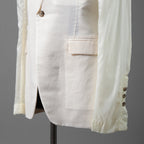 RICK OWENS リックオウエンス / 22SS 美品 / FOGACHINE / Soft Woven Blazer / セミシアージャケット / RU01B1724-OR / size 48 (NATURAL)