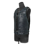 新品 CAROL CHRISTIAN POELL / 2018年 Horse Cordovan O.D / VEST BAG / size 46 (19 NAVY)