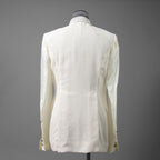 RICK OWENS リックオウエンス / 22SS 美品 / FOGACHINE / Soft Woven Blazer / セミシアージャケット / RU01B1724-OR / size 48 (NATURAL)