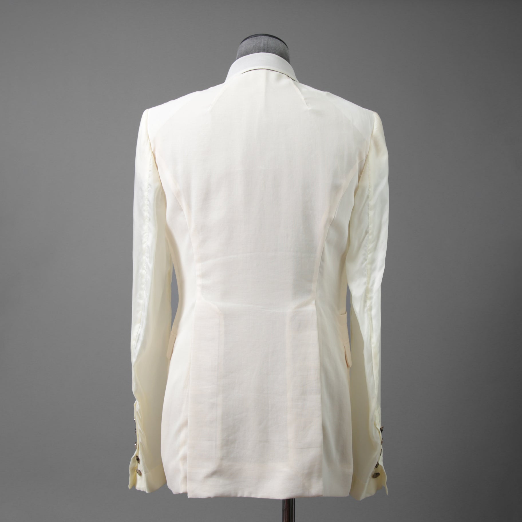 RICK OWENS リックオウエンス / 22SS 美品 / FOGACHINE / Soft Woven Blazer / セミシアージャケット / RU01B1724-OR / size 48 (NATURAL)
