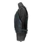 新品 CAROL CHRISTIAN POELL / 2018年 Horse Cordovan O.D / VEST BAG / size 46 (19 NAVY)