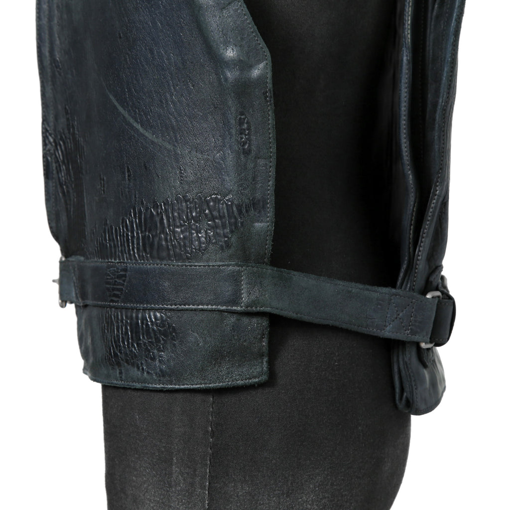 新品 CAROL CHRISTIAN POELL / 2018年 Horse Cordovan O.D / VEST BAG / size 46 (19 NAVY)