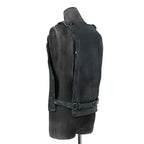 新品 CAROL CHRISTIAN POELL / 2018年 Horse Cordovan O.D / VEST BAG / size 46 (19 NAVY)