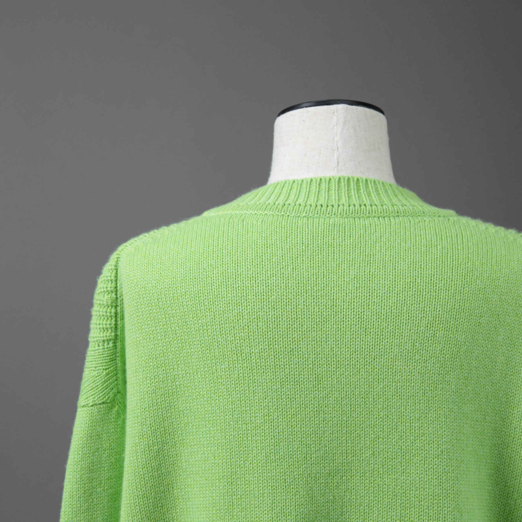 HERMES エルメス / 23SS カシミヤ コットン プルオーバー ニット / 3E2604D1 / size 40 (GREEN)
