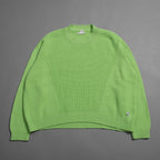 HERMES エルメス / 23SS カシミヤ コットン プルオーバー ニット / 3E2604D1 / size 40 (GREEN)