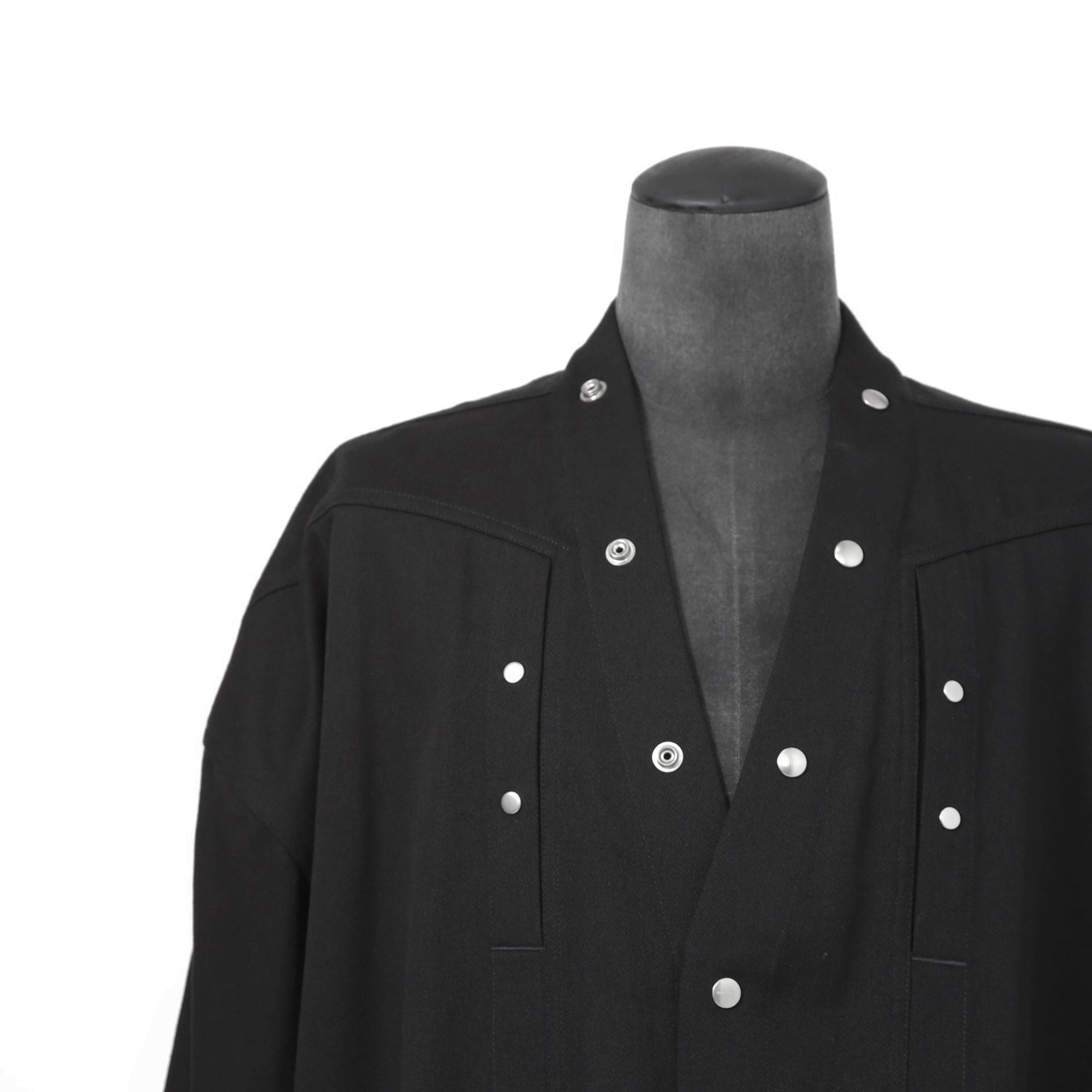 美品 Rick Owens リックオウエンス / 22SS FOGACHINE / FOGPOCKET MAGNUM 半袖シャツ / RU01B1294-HDX / size 48 (BLACK)