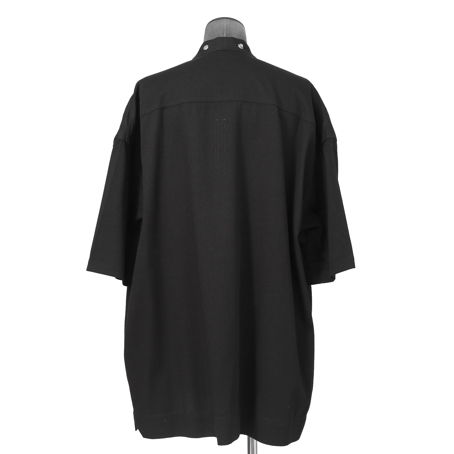 美品 Rick Owens リックオウエンス / 22SS FOGACHINE / FOGPOCKET MAGNUM 半袖シャツ / RU01B1294-HDX / size 48 (BLACK)