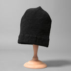 CEDRIC JACQUEMYN セドリックジャックミン / 19AW 美品 シュリンク加工 ウール ニットキャップ / BLACK