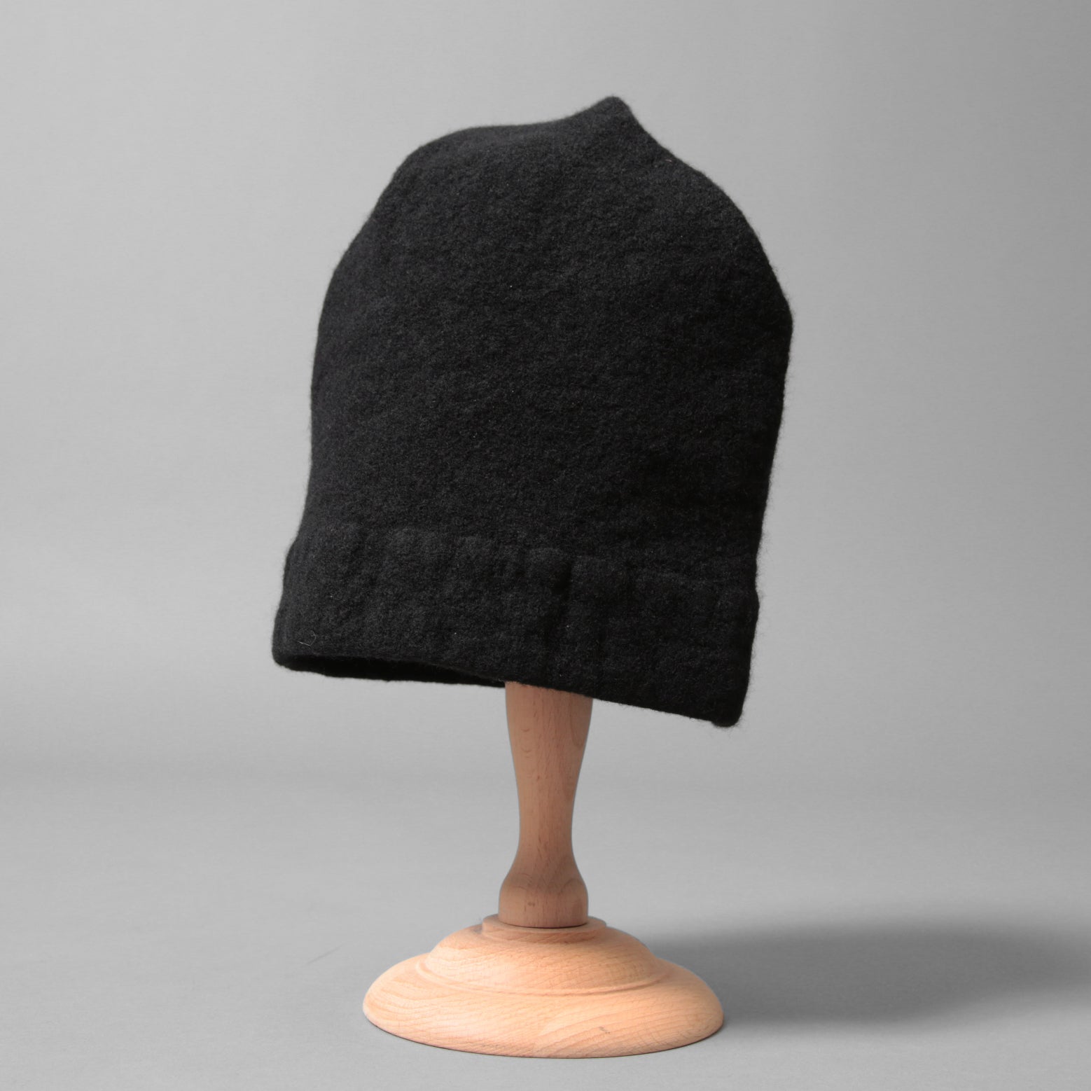 CEDRIC JACQUEMYN セドリックジャックミン / 19AW 美品 シュリンク加工 ウール ニットキャップ / BLACK