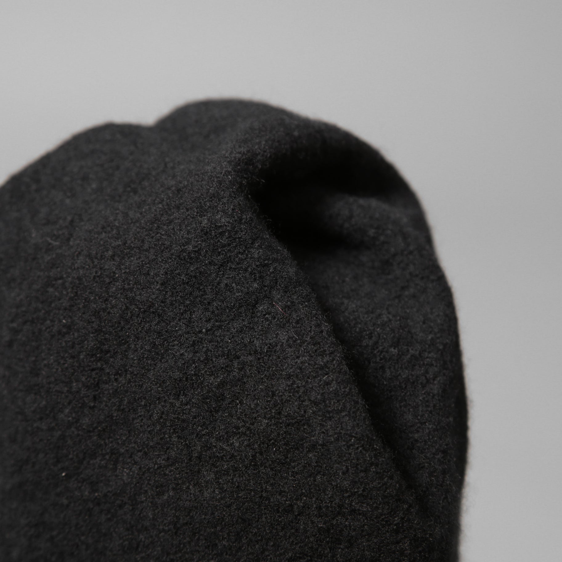 CEDRIC JACQUEMYN セドリックジャックミン / 19AW 美品 シュリンク加工 ウール ニットキャップ / BLACK