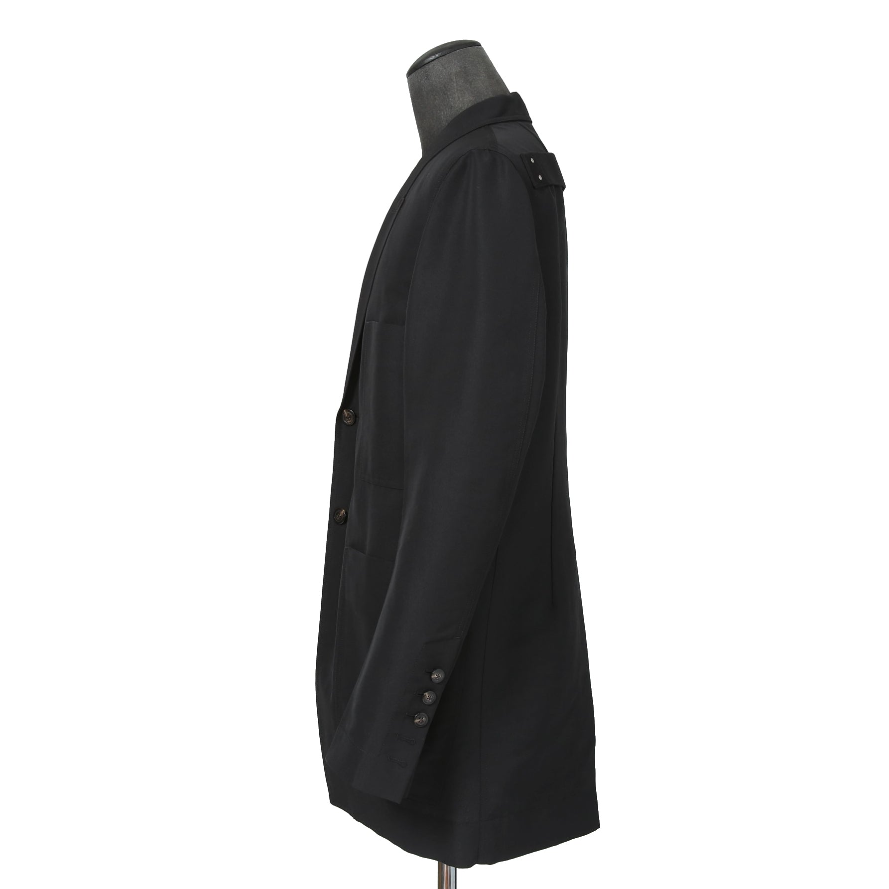 美品 Rick Owens リックオエンス / 21SS PHLEGETHON / LIDO JACKET リドジャケット RU21S6723-ST  / size 46 (BLACK)