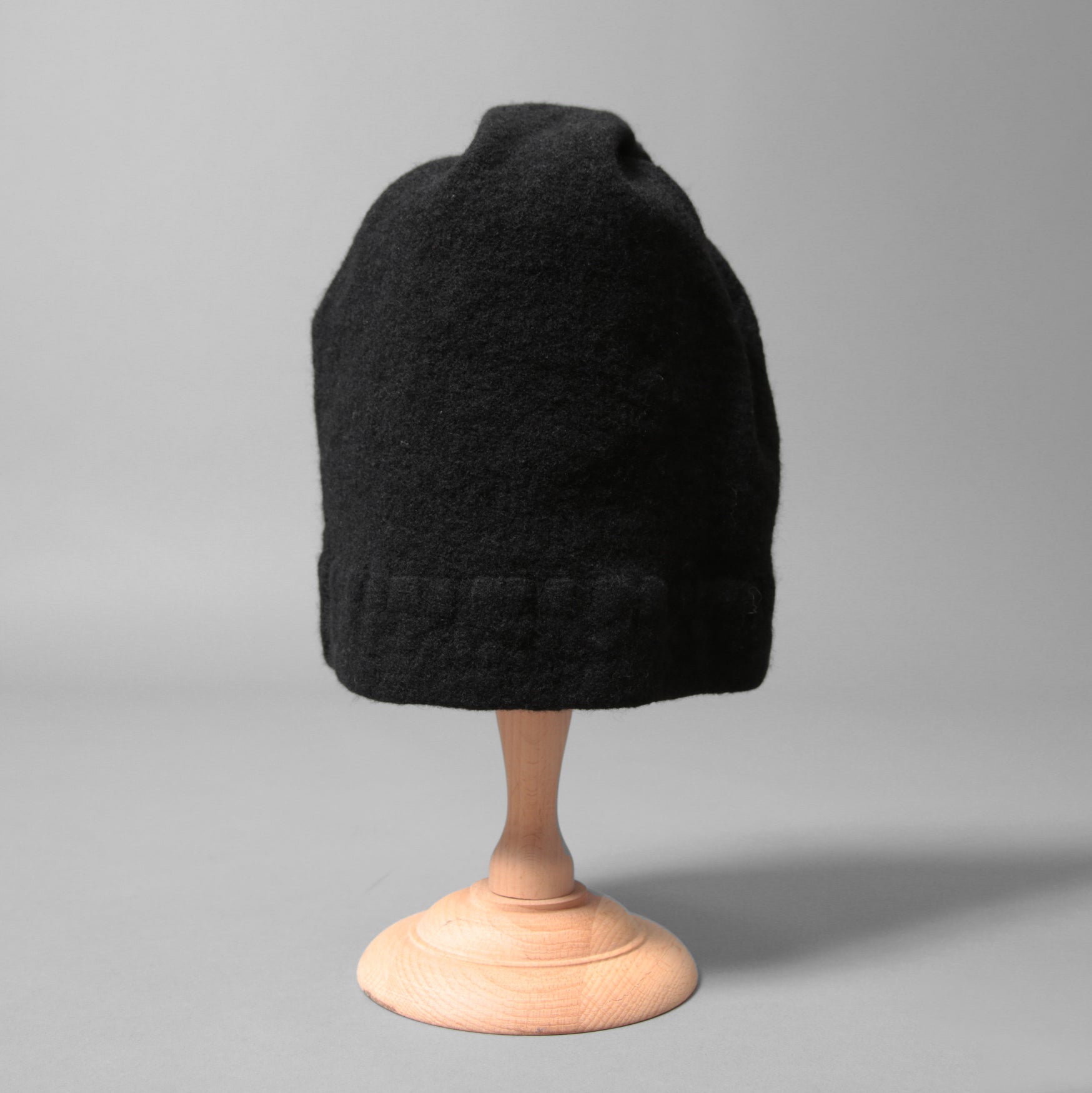 CEDRIC JACQUEMYN セドリックジャックミン / 19AW 美品 シュリンク加工 ウール ニットキャップ / BLACK
