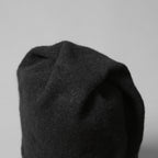 CEDRIC JACQUEMYN セドリックジャックミン / 19AW 美品 シュリンク加工 ウール ニットキャップ / BLACK