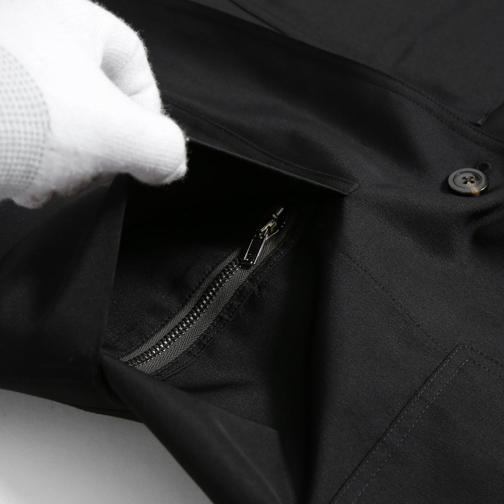 美品 Rick Owens リックオエンス / 21SS PHLEGETHON / LIDO JACKET リドジャケット RU21S6723-ST  / size 46 (BLACK)
