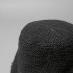 SOSNOVSKA ソスノブスカ / 19AW RAW EDGES HAT / ニット ハット / size M (BLACK)