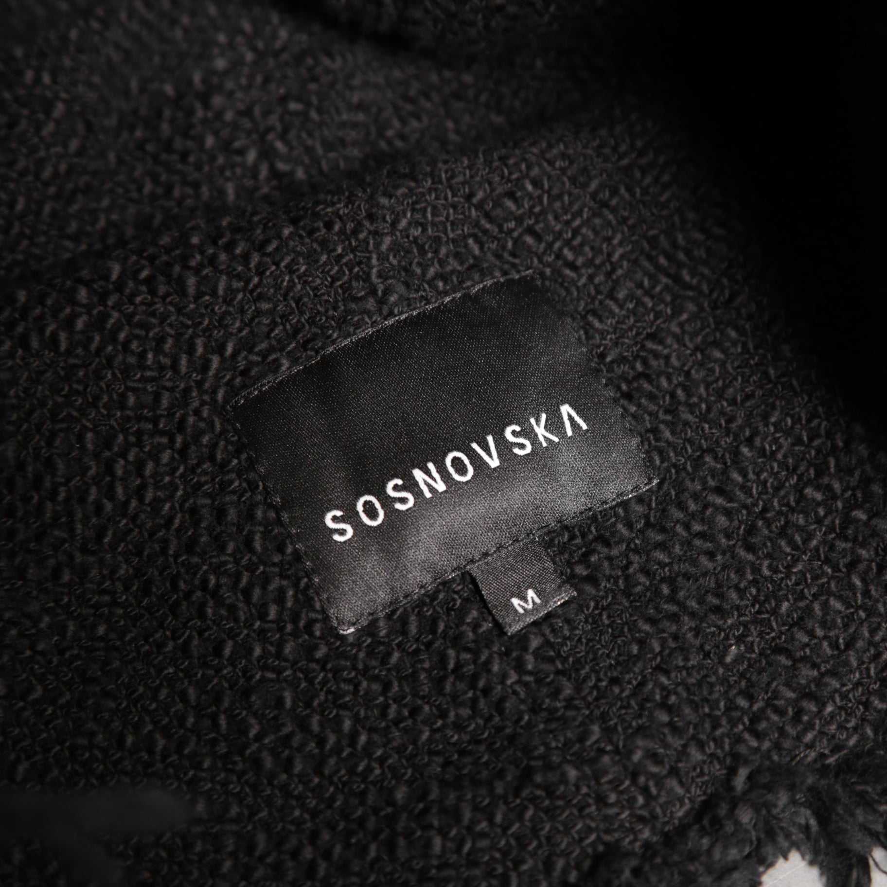 SOSNOVSKA ソスノブスカ / 19AW RAW EDGES HAT / ニット ハット / size
