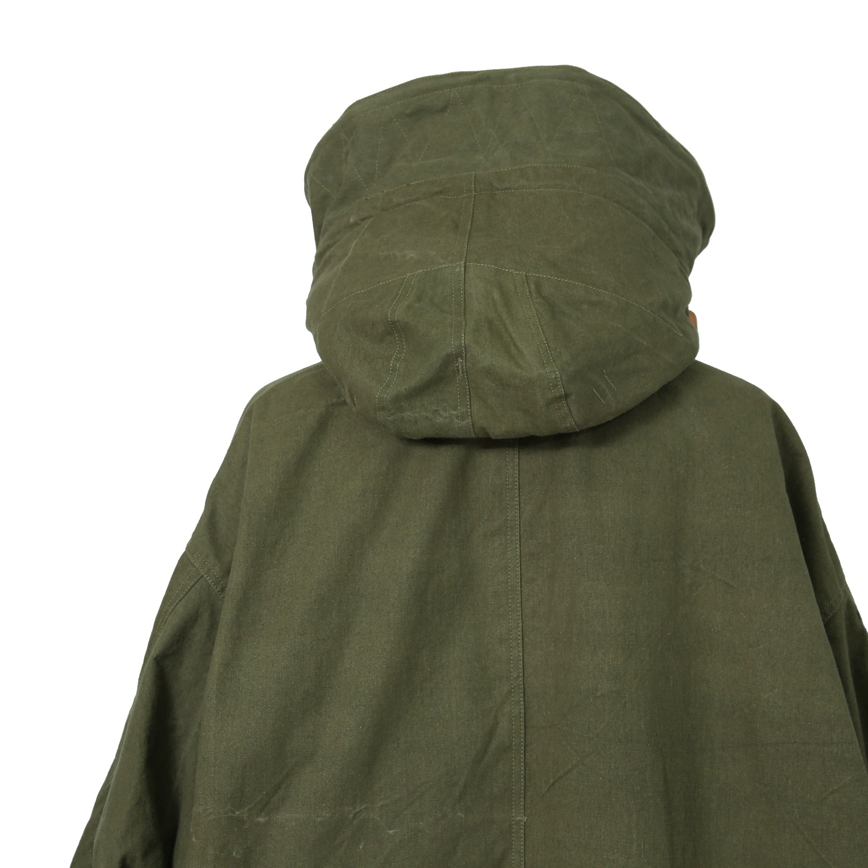 新品 READYMADE レディメイド / FISHTAIL PARKA / READYMADE LOGO ライナー / VINTAGE U.S ARMY TENT / size 2 (KHKAI) ロングコート