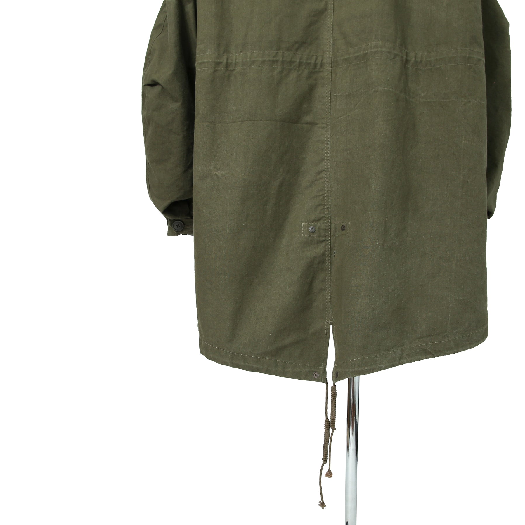 新品 READYMADE レディメイド / FISHTAIL PARKA / READYMADE LOGO ライナー / VINTAGE U.S ARMY TENT / size 2 (KHKAI) ロングコート