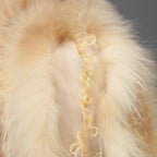 FENDI フェンディ/ 美品 カール・ラガーフェルド期 フォックス ファー ボレロ ノースリーブジャケット / size 40 (BEIGE)