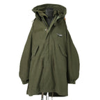新品 READYMADE レディメイド / FISHTAIL PARKA / READYMADE LOGO ライナー / VINTAGE U.S ARMY TENT / size 2 (KHKAI) ロングコート