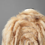 FENDI フェンディ/ 美品 カール・ラガーフェルド期 フォックス ファー ボレロ ノースリーブジャケット / size 40 (BEIGE)