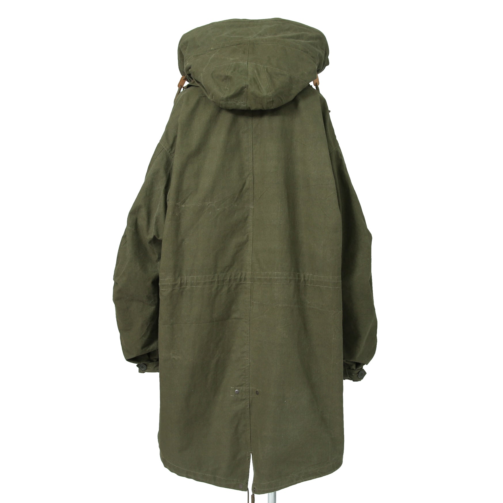 新品 READYMADE レディメイド / FISHTAIL PARKA / READYMADE LOGO ライナー / VINTAGE U.S ARMY TENT / size 2 (KHKAI) ロングコート