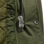 新品 READYMADE レディメイド / FISHTAIL PARKA / READYMADE LOGO ライナー / VINTAGE U.S ARMY TENT / size 2 (KHKAI) ロングコート