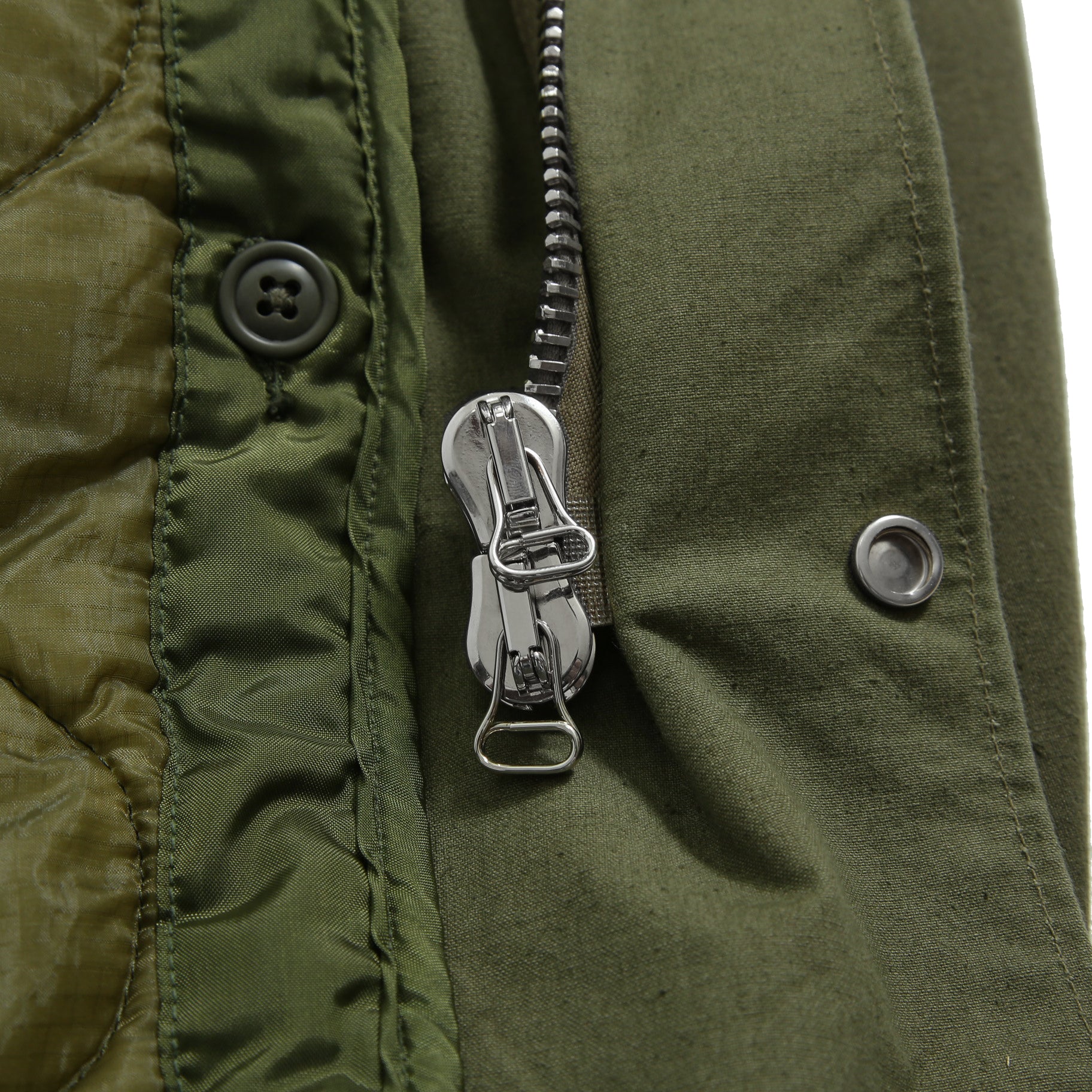 新品 READYMADE レディメイド / FISHTAIL PARKA / READYMADE LOGO ライナー / VINTAGE U.S ARMY TENT / size 2 (KHKAI) ロングコート