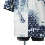美品 LOUISVUITTON ルイヴィトン / 2022AW モノグラムバンダナ ショートスリーブ デニム シャツ / RM222M NW2 HNS17X / size M
