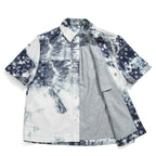 美品 LOUISVUITTON ルイヴィトン / 2022AW モノグラムバンダナ ショートスリーブ デニム シャツ / RM222M NW2 HNS17X / size M