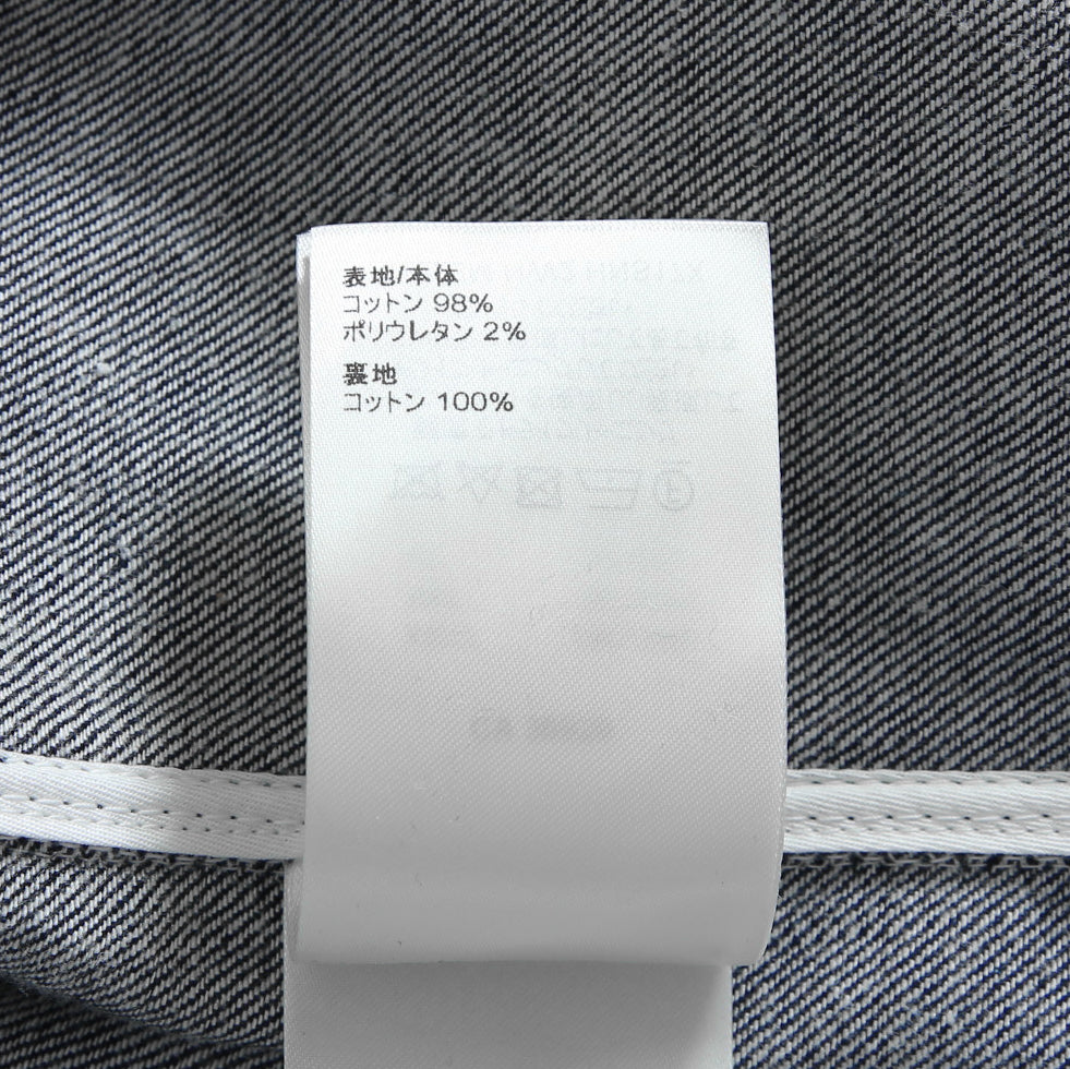 美品 LOUISVUITTON ルイヴィトン / 2022AW モノグラムバンダナ ショートスリーブ デニム シャツ / RM222M NW2 HNS17X / size M