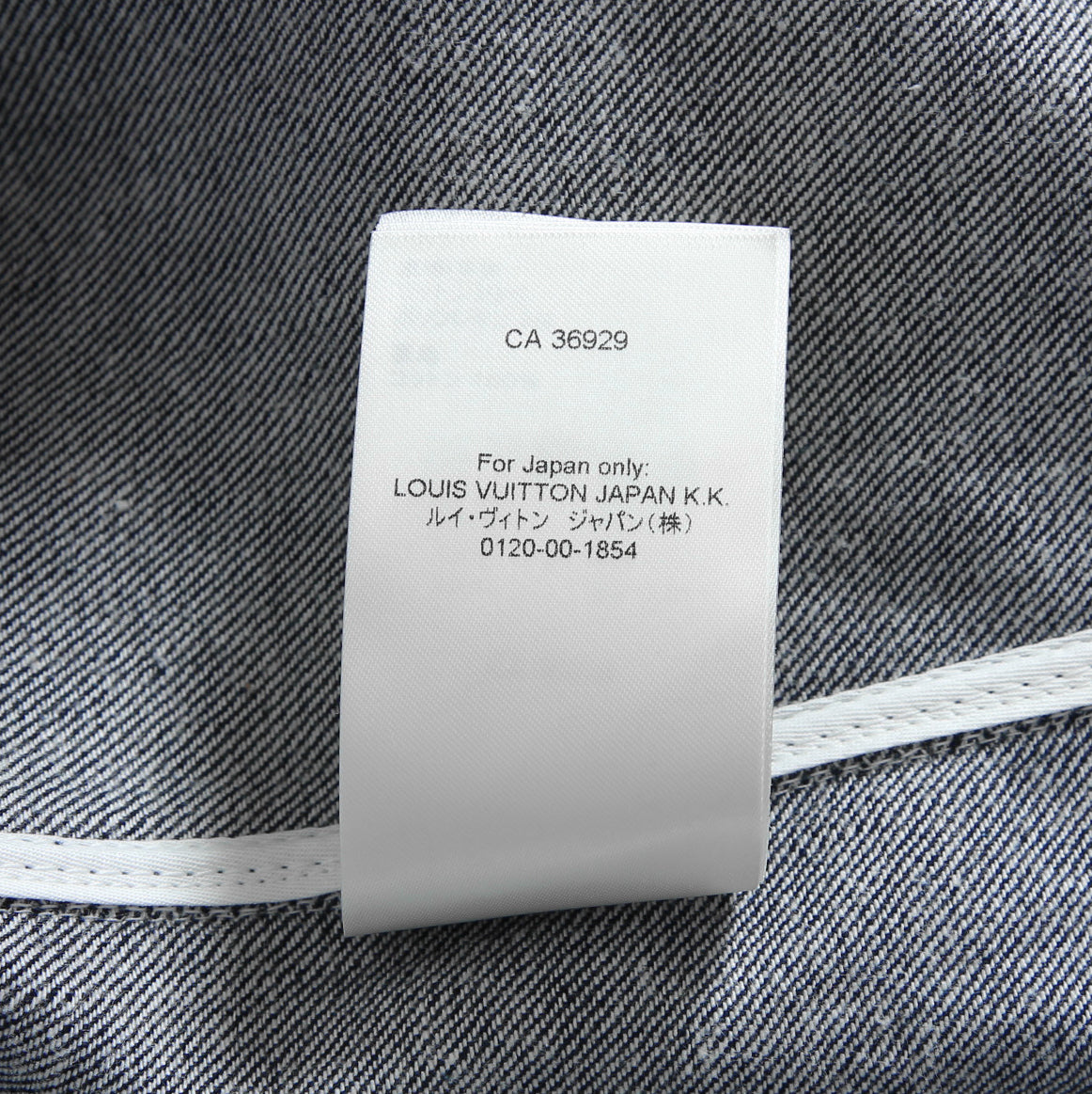 美品 LOUISVUITTON ルイヴィトン / 2022AW モノグラムバンダナ ショートスリーブ デニム シャツ / RM222M NW2 HNS17X / size M