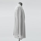 bajra バジュラ / 25SS 156UK02 ラミー混インレー ハーフ丈シャツ / size 3 (L.GRAY)