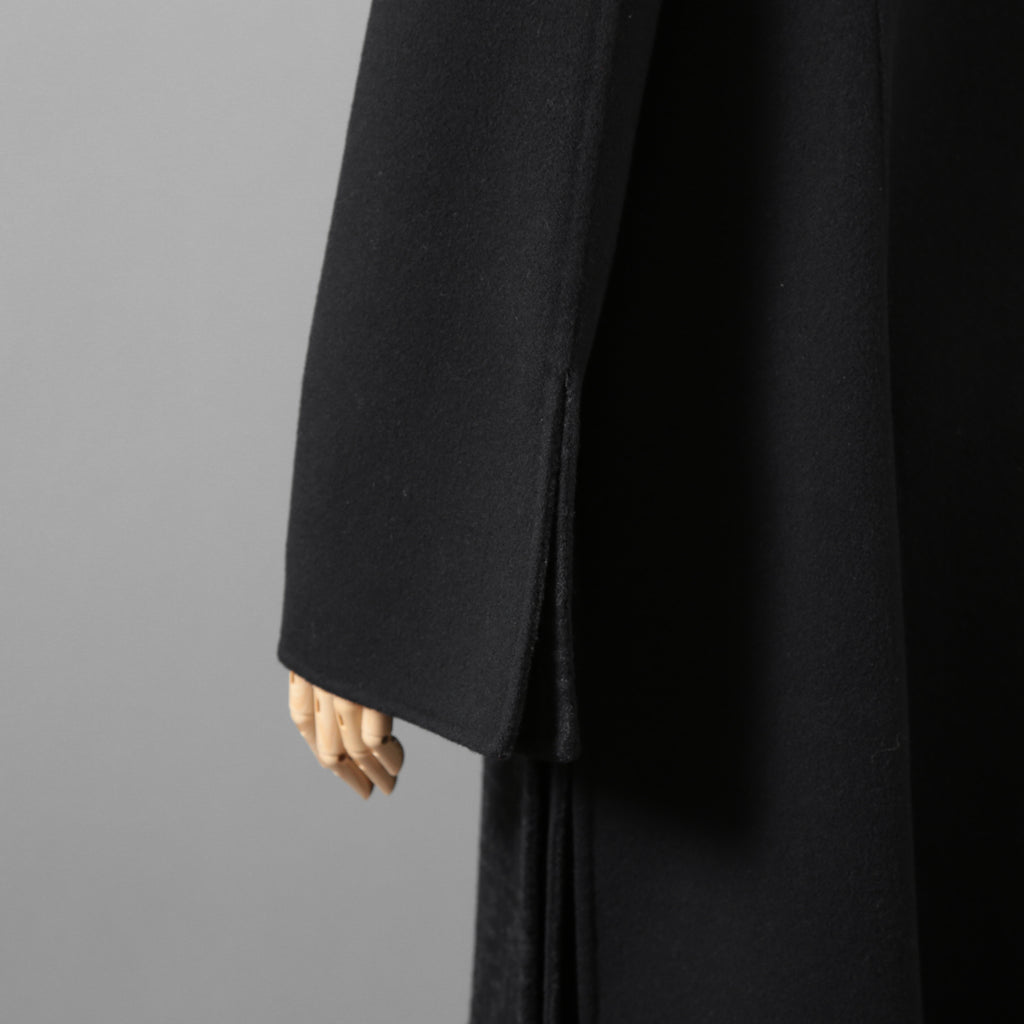 FENDIフェンディ / 19AW 美品 裏地FFロゴ ズッカ柄 マフラー付き ロングコート / FF8835 A5HD / size40 (BLACK)