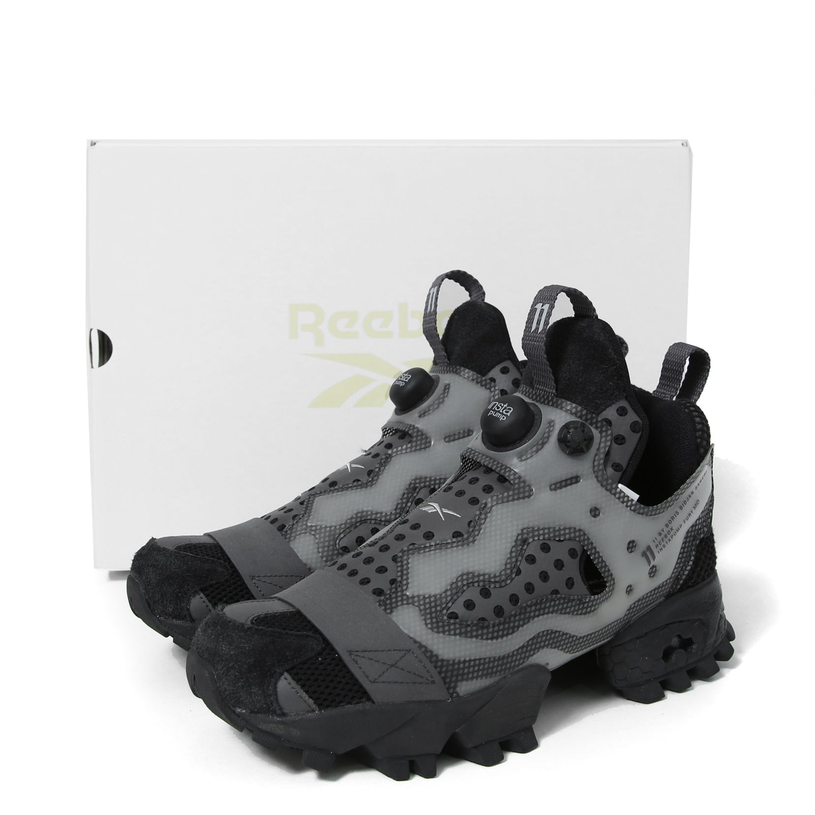 11 BY BORIS BIDJAN SABERI x Reebok / LTD Instapump Fury / 27.5cm (BLACK) ボリスビジャンサベリ スニーカー