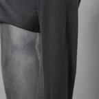 希少 RICK OWENS リックオウエンス / 24SS LIDO / Cobra Micro Tatlin Cropped Blazer / RR01D3754-UMRNC / セミシアー 素材 ジャケット / size 48 (BLACK)