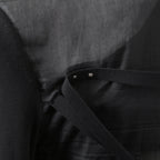 希少 RICK OWENS リックオウエンス / 24SS LIDO / Cobra Micro Tatlin Cropped Blazer / RR01D3754-UMRNC / セミシアー 素材 ジャケット / size 48 (BLACK)