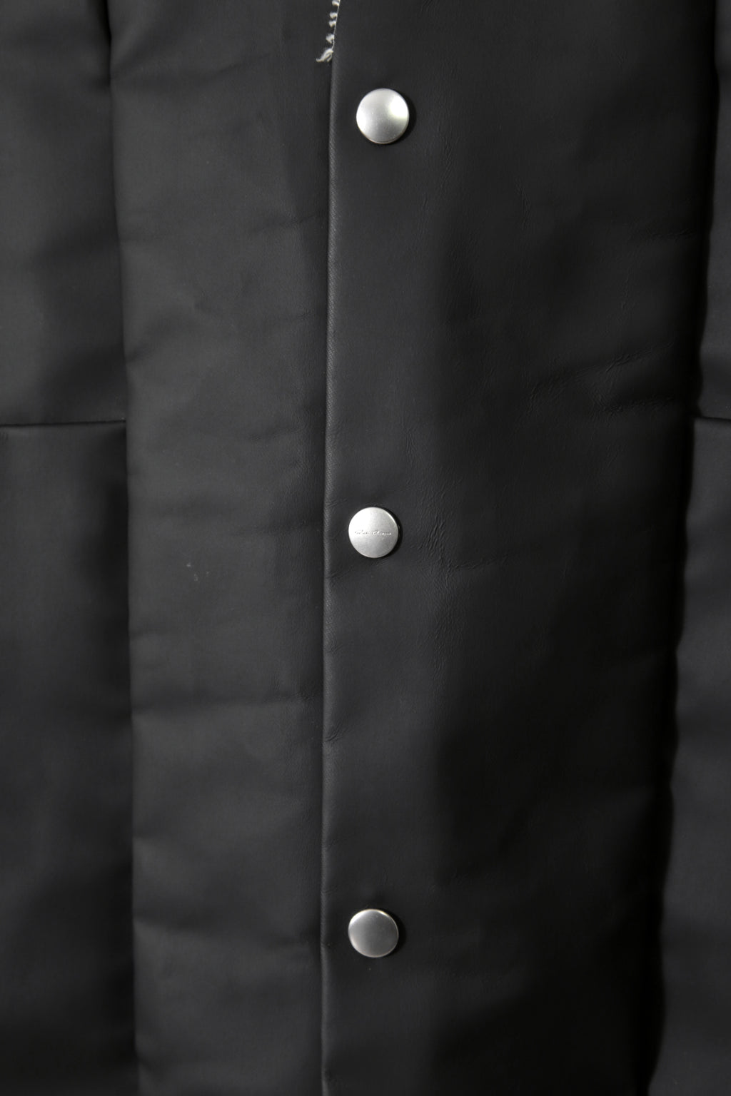 RICK OWENS リックオウエンス / 22FW STROBE JUMBO CUT OUT OUTERSHIRT / size 46 BLACK / NATURAL ジャンボ カットアウト アウターシャツ