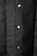 RICK OWENS リックオウエンス / 22FW STROBE JUMBO CUT OUT OUTERSHIRT / size 46 BLACK / NATURAL ジャンボ カットアウト アウターシャツ