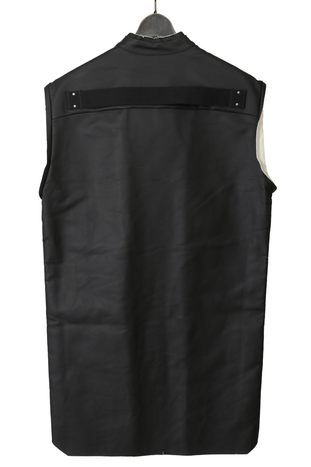 RICK OWENS リックオウエンス / 22FW STROBE JUMBO CUT OUT OUTERSHIRT / size 46 BLACK / NATURAL ジャンボ カットアウト アウターシャツ