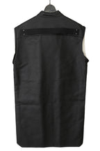 RICK OWENS リックオウエンス / 22FW STROBE JUMBO CUT OUT OUTERSHIRT / size 46 BLACK / NATURAL ジャンボ カットアウト アウターシャツ