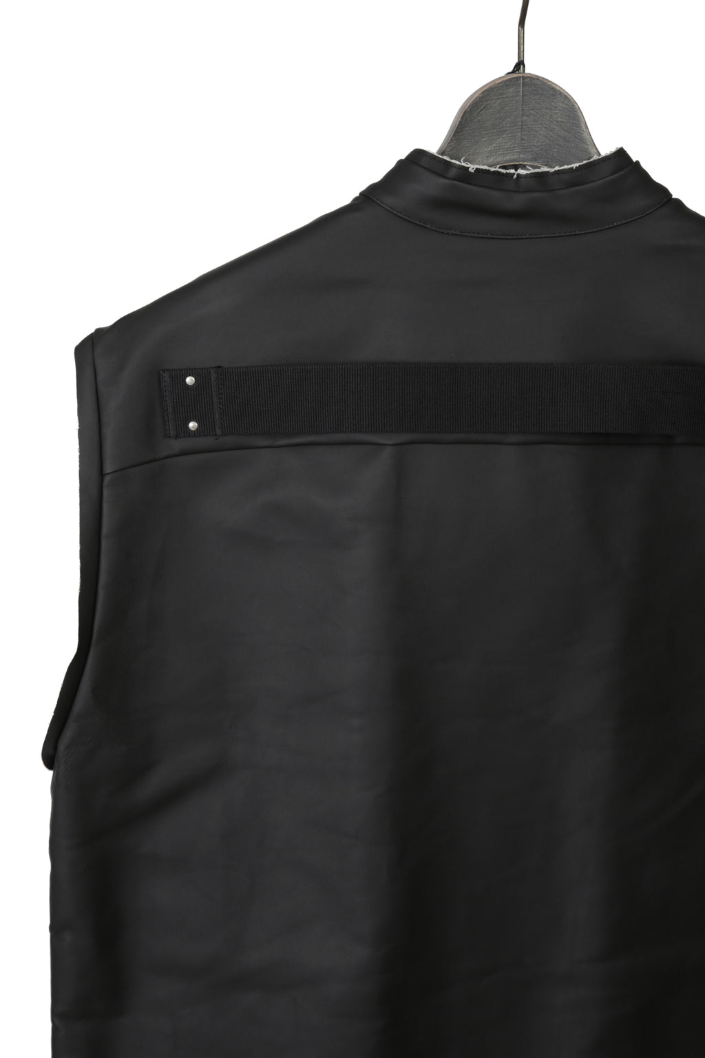 RICK OWENS リックオウエンス / 22FW STROBE JUMBO CUT OUT OUTERSHIRT / size 46 BLACK / NATURAL ジャンボ カットアウト アウターシャツ